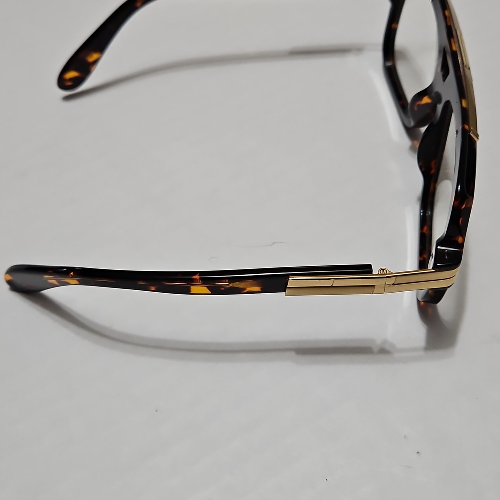 Cazal Legends Tortoiseshell Aviator Frames with Gold Accents Mens Or Womens - Picture 5 of 16
